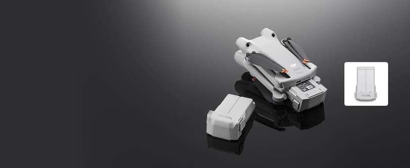 DJI Mini 3 (DJI RC), Lightweight 3x Mechanical Gimbal Drones with Camera for Adults 4K, 38-min Flight Time, up to 32800ft (10km) Video Transmission, Vertical Shooting, GPS Auto Return Integrated