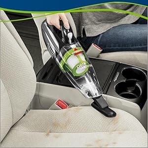 Bissell Pet Hair Eraser Cordless Hand Vacuum, Home, Auto, and Pet Vacuum, Crevice Tool, Upholstery Tool, and Motorized Brush Included, 1782