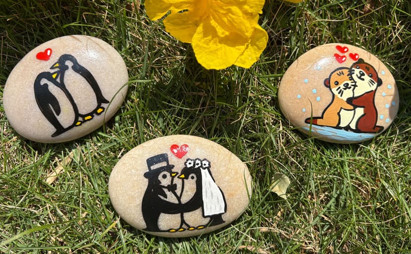 mqajdv Penguin Groom Gift from Bride – To My Husband on Our Wedding Day – Thoughtful Marriage Keepsake for Husband from Wife-to-Be – Unique Big Day Gift with Card