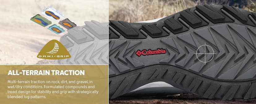 Columbia Men's Strata Trail Low Waterproof Hiking Shoes