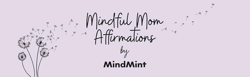 New Mom Affirmation Cards - 50 Postpartum Affirmation Cards for Women - Pregnancy & Self-Care Gifts for New Mom After Birth in Tin Box with Wooden Stand