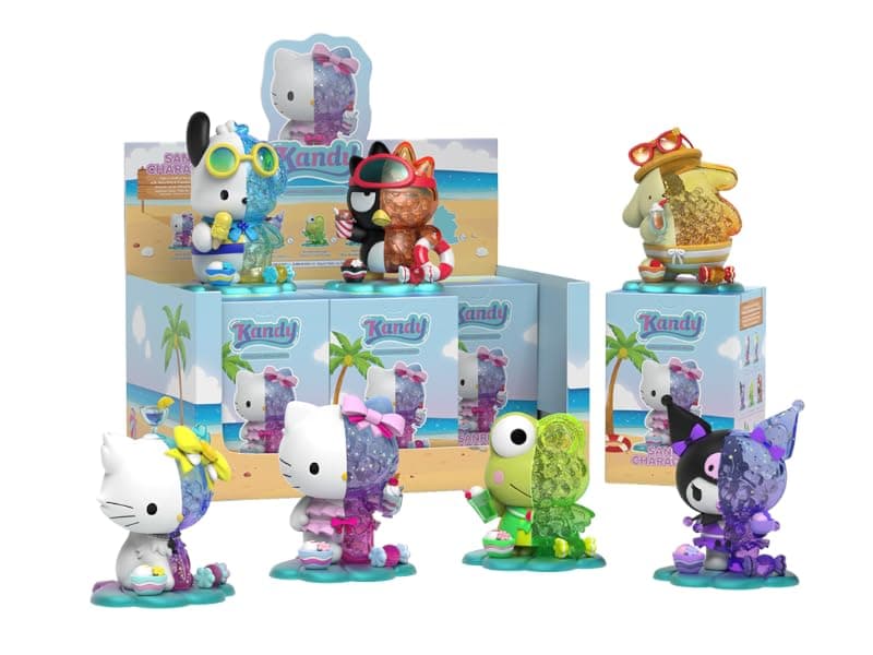 Mighty Jaxx Kandy x Sanrio Sea Breeze Summer Edition | Blind Box Collectible Figurines | One Pack - Contains One Random Figure B0D9YGGTPK