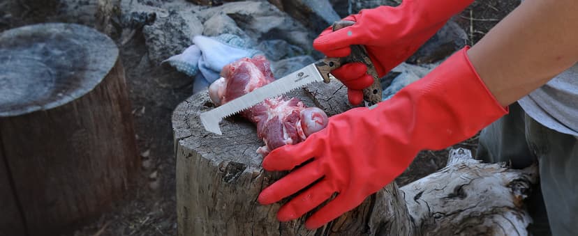 Mossy Oak Hunting Field Dressing Kit - Portable Butcher Game Processor Set (8-Piece)