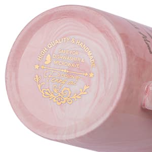 Valentines Spiritual Motivational Congratulations Gifts, 14oz Pink Ceramic Marble Gold Print Coffee Cup, Nicely Gift Boxed Graduation Gifts for Women Her 2026 - She Believed She Could So She Did Mug B0CZ993XBN