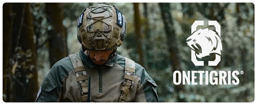 OneTigris Helmet Cover, Tactical Cloth Cover for Fast Helmet in Size L or M/L, XL or L/XL, Bump Helmet in Size XL or L/XL - ZKB12 No Helmet