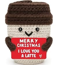 Boss Gifts for Women Boss Lady Leader Manager Supervisor Christmas Birthday Handmade Crochet Coffee Mug Cup Gifts Bosses Day Coffee Lover Thank You Best Great Leader Female Desk Office Decor