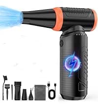 4.3Kpa Keyboard Vacuum Cleaner Mini:Handheld Computer Vacuum Cordless for Car Laptop Sewing Machine Portable Keyboard Vac USB Desk Crumbs Dust Cleaners