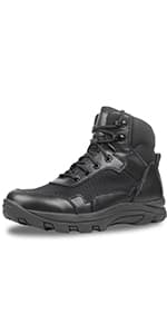 RIELD Men's Military Tactical Work Boots Side Zipper Jungle Army Combat Boots