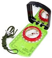 Sportneer Compass: Accurate Durable Lightweight Orienteering Compass with Strap and Carrying Case, Glow in The Dark Waterproof Hiking Essentials for Camping Backpacking, Best Survival Gifts for Kids