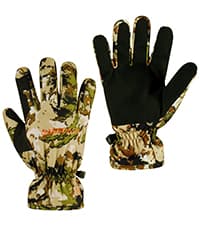BASSDASH Men’s Insulated Mittens Winter Camo Hunting Gloves Water Resistant for Cold Weather Outdoor Activities HG04M
