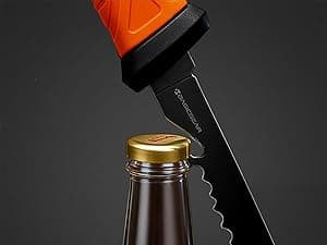 BasicGear Fishing Fillet Knife Set of 4 – 5”, 7”, 8”, 9” 440C Stainless Steel Knives with Non-Stick Blades, Sheaths, Sharpener, and Carry Bag – Deboning and Filleting Tools for All Fish Types