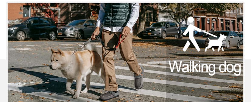 ATHMILE Men's Slippers Slip On Moccasin, Indoor Outdoor Warm Fuzzy Comfy House Shoes, Fluffy Wide Loafer Home Bedroom Slippers