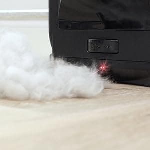 EyeVac Pro Touchless Vacuum Automatic Dustpan - Ultra Fast & Powerful - Great for Sweeping Salon Pet Hair Food Dirt Kitchen, Corded Canister Vacuum, Bagless, Automatic Sensors, 1400 Watt (Black)