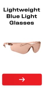 NoCry Blue Light Blocking Safety Glasses Over Eyeglasses with 100% UV Protection — UV Light Protection with Anti-Fog & Anti-Scratch Lenses; ANSI Z87.1 Certified — Adjustable Temples with Anti-Slip Tip