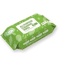 Air Jungles 3in1 Leather Cleaner Wipes 70 Count, Extra Large 8" x 10" Size, Clean Condition Protect Wipes for Vinyl and Leather Apparel Furniture Auto Car Interior Shoes Boots Bags