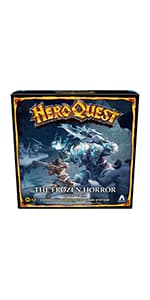 Hasbro Gaming Avalon Hill HeroQuest Game System Tabletop Board Game,Immersive Fantasy Dungeon Crawler Adventure Game for Ages 14 and Up,2-5 Players