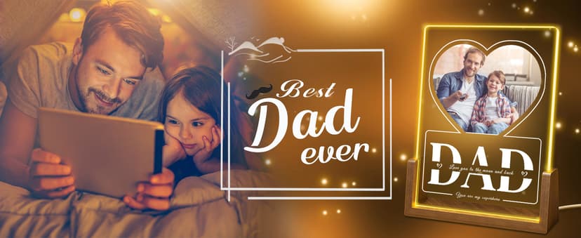 Custom Spotify Plaque-Personalized Picture Frames with Night Light,Music Plaque Frame,Personalized Anniversary Birthday Gifts for Women Men Girlfriend Boyfriend Couples