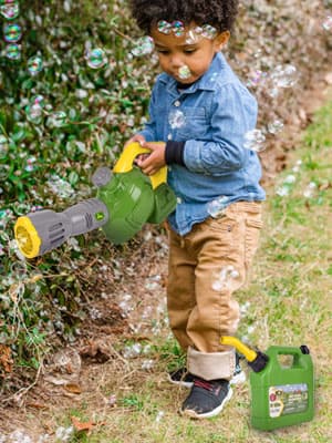 John Deere Bubble Leaf Blower - 24 oz Refill, Bubble Machine - Ages 3+ B0CQTNXSWZ