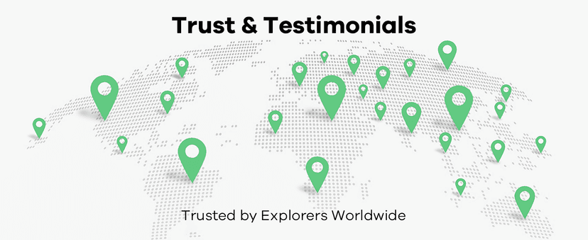 20x50 High Powered Binoculars for Adults, Waterproof Compact Binoculars with Low Light Vision for Bird Watching Hunting Camping Travel Cruise Hiking Sports Stargazing, Christmas Birthday Gifts for Men