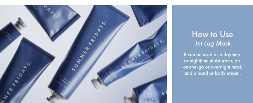 Summer Fridays Hydration Trio - Travel Size Jet Lag Mask + Full Size Lip Butter Balm Duo in Hot Chocolate + Toasted Marshmallow - Skin Care Set for Hydrated Complexion + Glossy, Soft Lips (3 Count) B0FNLBRVFJ