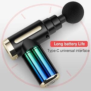cotsoco Massage Gun Deep Tissue for Pain Relief with 4 Massage Heads & 6 Speeds, Electric Mini Handheld Body Massager for Any Pain Relief, Best Gifts for Men and Mom B0CP3K8G9X