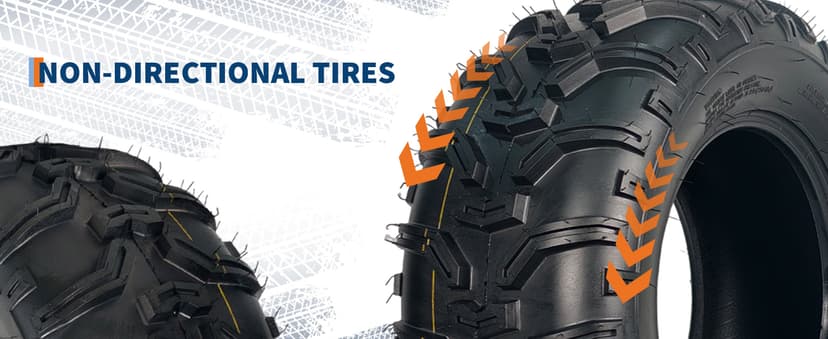 Garvee 2 Pack 24x10-11 ATV UTV Tires 4-Ply All-Terrain Tubeless Tires for Daily Work, Hunting & Recreational Riding on ATV, UTV, Quad and 4 Wheeler