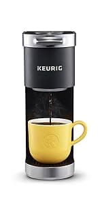 Keurig K-Express Single Serve K-Cup Pod Coffee Maker, 3 Brew Sizes, Strong Button Feature, 42oz Removable Reservoir, Black