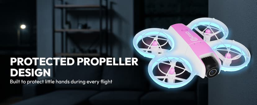 Contixo F15 Astro Mini Drone with 2.4" Screen Remote – 720P HD Dual Camera, Live Video Display, Optical Flow Hover, One-Key Takeoff/Landing, 360° Stunts, 2 Batteries, Beginner Drone for & Adults