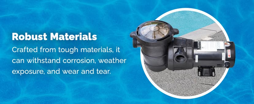 SWIMLINE HYDROTOOLS Variable Dual Speed Swimming Pool Pump For Above Ground Pools | 1.5 HP, Horizontal Discharge 5820 GPH Filter Pumps | 115 V, Powerful Flow W/ Strainer Basket, DOE Certified