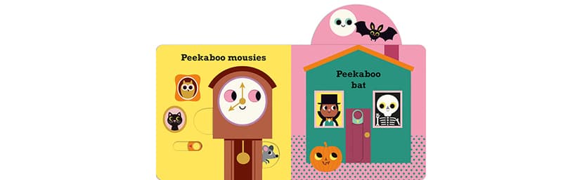 Peekaboo: Pumpkin: (An Interactive Board Book for Babies & Toddlers with Mirror & Sliders to Push, Pull, or Turn. Cute Halloween Artwork Includes a Bat, Black Cat, Witch, & More.) (Peekaboo You) 1536229814