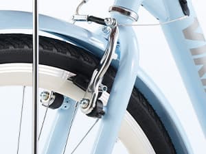 VIRIBUS Beach Cruiser Bike for Women, Single Speed Womens Bike with Basket & Rack 24 26 inch, Retro Step Through Cruiser Bicycle for Petite Short Women Female Ladies City Commuter, 330 lb.