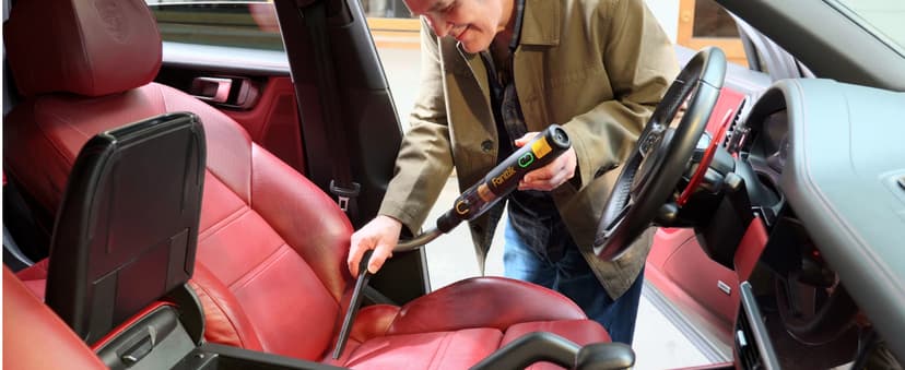 Fanttik Slim V8 APEX Car Vacuum, 4-in-1 Portable Mini Cordless Vacuum with 19000pa Suction Power, Type-C Charge, 2 Suction Modes, Handheld Vacuum for Small Jobs, Car, Office Desk, Keyboards (Black)