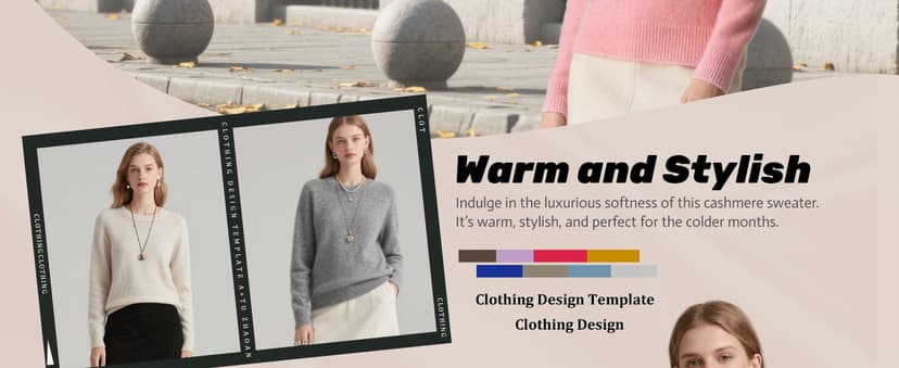 HUEAHDOU Cashmere Sweaters for Women Long Sleeve Crewneck Soft Warm Pullover Tops Casual Lightweight Oversized Knit Sweater