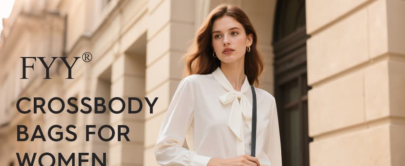 FYY Small Crossbody Bags for Women Vegan Leather Crossbody Purses for Women Travel with Adjustable Shoulder Strap