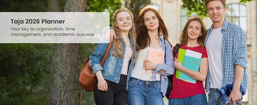 2026 Planner, Weekly and Monthly Calendar Planner, January 2026 - December 2026, Hardcover 2026 Calendar Book with Tabs For Women & Men, Inner Pocket, Spiral Bound, Perfect for Office Home School Supplies - A5 (6.3" x 8.5"), Pink