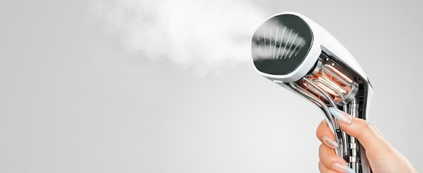 Mafilise Steamer for Clothes, 20S Heat Up, 1500W & 3 Steam Settings, Ceramic Soleplate with 13-Vent, 2-in-1 Clothing Iron Wrinkle Removal for All Fabrics, Portable & Travel-Ready