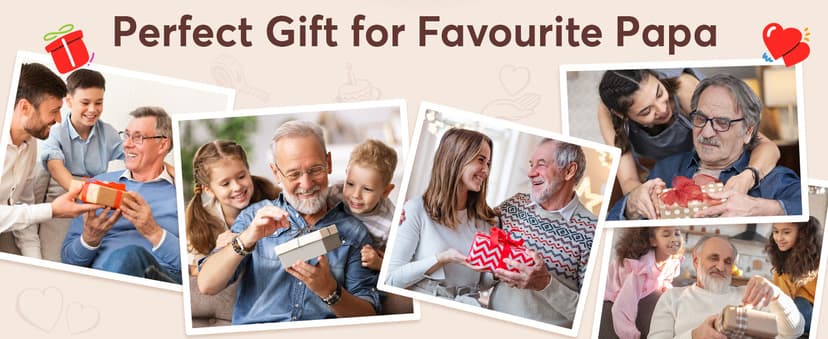 Gifts for Grandpa Papa Birthday Christmas Papa Gifts from Grandkids, Xmas Grandfather Gifts from Granddaughter Grandson, Grandparents Day Gift, Genuine Leather Engraved 25 FT Tape Measure Useful Tools