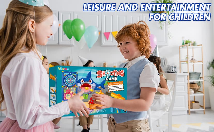 KKONES Kids Bow and Arrow Set, 2 in 1 Shooting Game with LED Light Up Archery Toy, Foam Balls, Suction Cup Arrows, Target, Quiver, Indoor Outdoor Toys for Kids Boys Girls Gifts