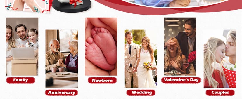 LTDSOAR Hand Casting Kit, Couples with Practice Kit, Hand Mold Kit for Adults & Kids, Romantic Anniversary Wedding Birthday for Her or Him,Boyfriend Girlfriend Unique Christmas Stocking Stuffers Gift