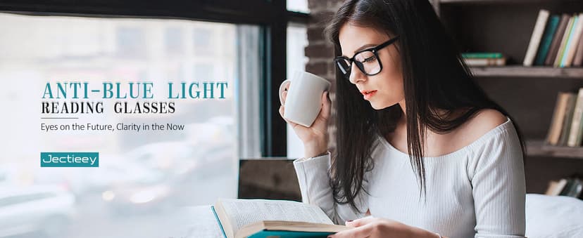 Reading Glasses for Women Men - Blue Light Blocking UV Filter Computer Readers,Anti Eyestrain Eyeglasses