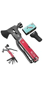 Gifts for Dad Husband Boyfriend Gifts for Him Unique Birthday Gifts for Men RoverTac 14 in 1 Multitool Pocket Knife Pliers Screwdrivers Saw Bottle Opener Perfect for Camping Survival Hiking Repairs B07Z8YGC12