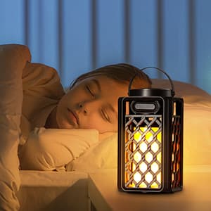 Outdoor Bluetooth Speakers Waterproof Portable Led Flame Speaker with Torch Atmosphere 10w Enhanced Bass for Patio Porch Garden Home Backyard Decor, Gifts for Men Women Couples Dads Moms