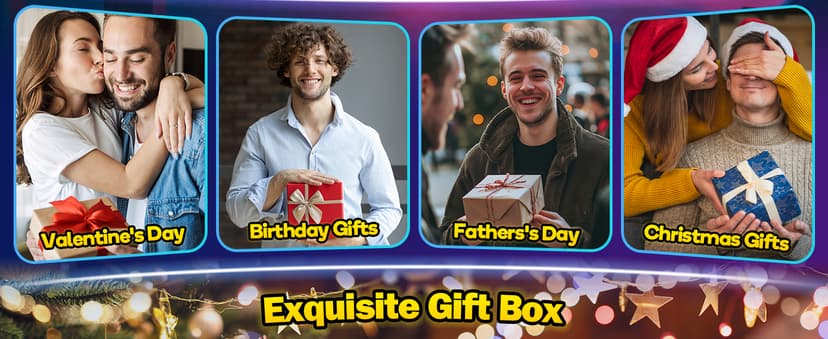 Slothoem-Gamer Gifts for Men Teenage Boy, Gamer Room Decor for Brother, Gaming Gifts for Son, Boyfriend, Husband, Gamer Room Accessories Stuff, Wooden Headset Stand - Can't Hear You I'm Gaming