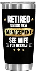 Happy Retired Farewell Party Gift for Coworker, Teacher, Nurse, Boss or Friend, Funny Stainless Steel Mug Coffee Retirement Gift for Woman 2026, Retired Tumbler, Not My Problem Anymore Cup B0D1FV94BK