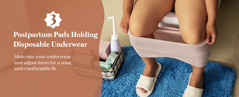 Includes peri bottle, cooling spray, disposable underwear, postpartum pads, hot & cold packs, soothing liners for postpartum Glamommy Postpartum Recovery Essentials Kit, Labor & Delivery Care for Mom B0DSCBNS7L