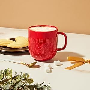 Hot Cocoa for Two Gift Set Made with Ghirardelli, Includes 2 Mugs, 2 Hot Cocoa Mixes, 2 Sugar Toppings, 2 Peppermint Stirrers & 2 Snowflake Marshmallows