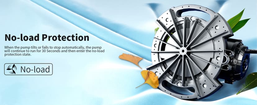 LANCHEZ 1/2HP Automatic Pool Cover Pump, 2250GPH Submersible Water Sump Pump with Check Valve & 3 Adapters, 25ft Power Cord, Removal for Swimming Pool, Hot Tubs, Rooftops and more,Black