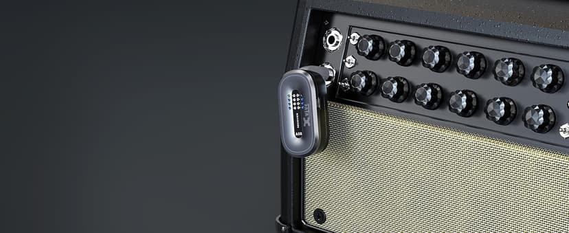 Xvive A58 Wireless Guitar System 5.8GHz Wireless Guitar Transmitter Receiver for Active or Passive Pickup Electric/Acoustic Bass Guitar