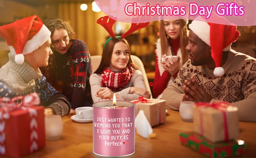 Valentines Galentines Day Gifts for Her Girlfriend Wife Women Friend Sisters Romantic Naughty Christmas Valentines Mothers Day Anniversary Friendship Birthday Funny ldeas Scented Candle