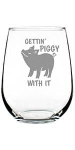 Good Luck Finding Better Friends Than Us - Stemless Wine Glass - Funny Farewell Gift For Best Friend Moving Away - Large 17 Oz Glasses